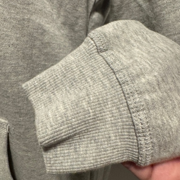 💎  La Vie en Rose Quilted Sweatshirt Grey - Picture 7 of 10